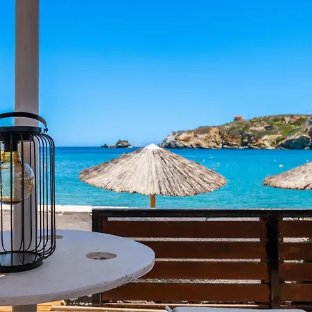 Homes Bluegreen - Beachfront, Pool, Garden And Bbq - Near Heraklion * 리가리아